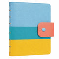 Cuaderno Multicolor 6 Anillas con Broche a Presión