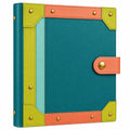 Cuaderno Multicolor con Broche de Presión y Esquinas Reforzadas